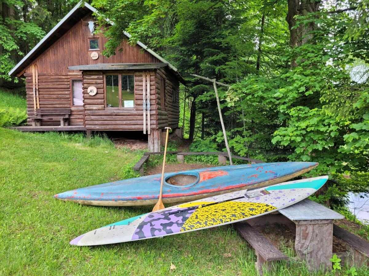 Srub Na Svahu Sjezdovky V Radvanicich Villa Radvanice  Eksteriør bilde